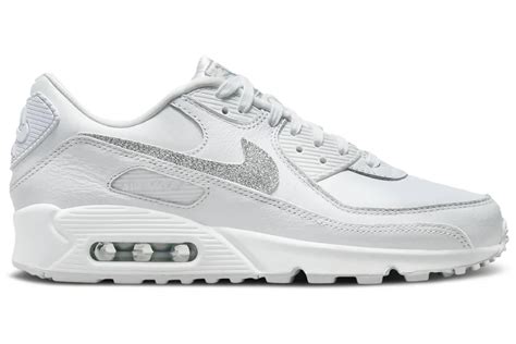 schwarz nike air max glitzer 41|Nike Air Max 90 SE Silver Glitter (Women's) .